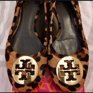 Tory Burch Reva Cheetah Flats